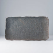 Platter Rectangular 35cm Stone Slab Glaze V637-C0456