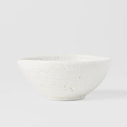 Egg Shaped Bowl 13cm Shell White Glaze V637-C0467