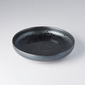 Plate High Rim 22cm Black Pearl Glaze V637-C0485