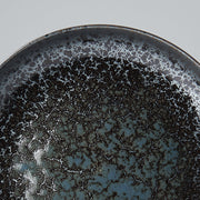 Plate High Rim 22cm Black Pearl Glaze V637-C0485