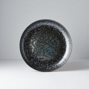 Plate High Rim 22cm Black Pearl Glaze V637-C0485
