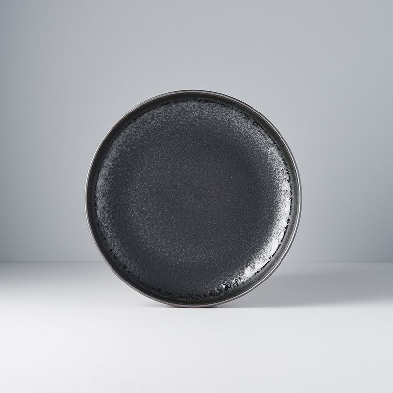 Plate High Rim 22cm Matt and Shiny Glaze V637-C0486