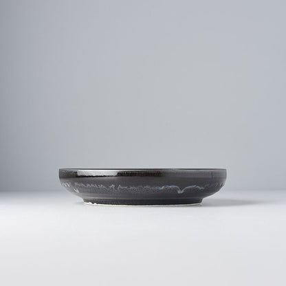 Plate High Rim 22cm Matt and Shiny Glaze V637-C0486