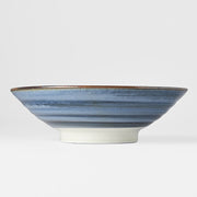 Ramen Bowl 24.5cm Traditional Wave Design V637-C0493