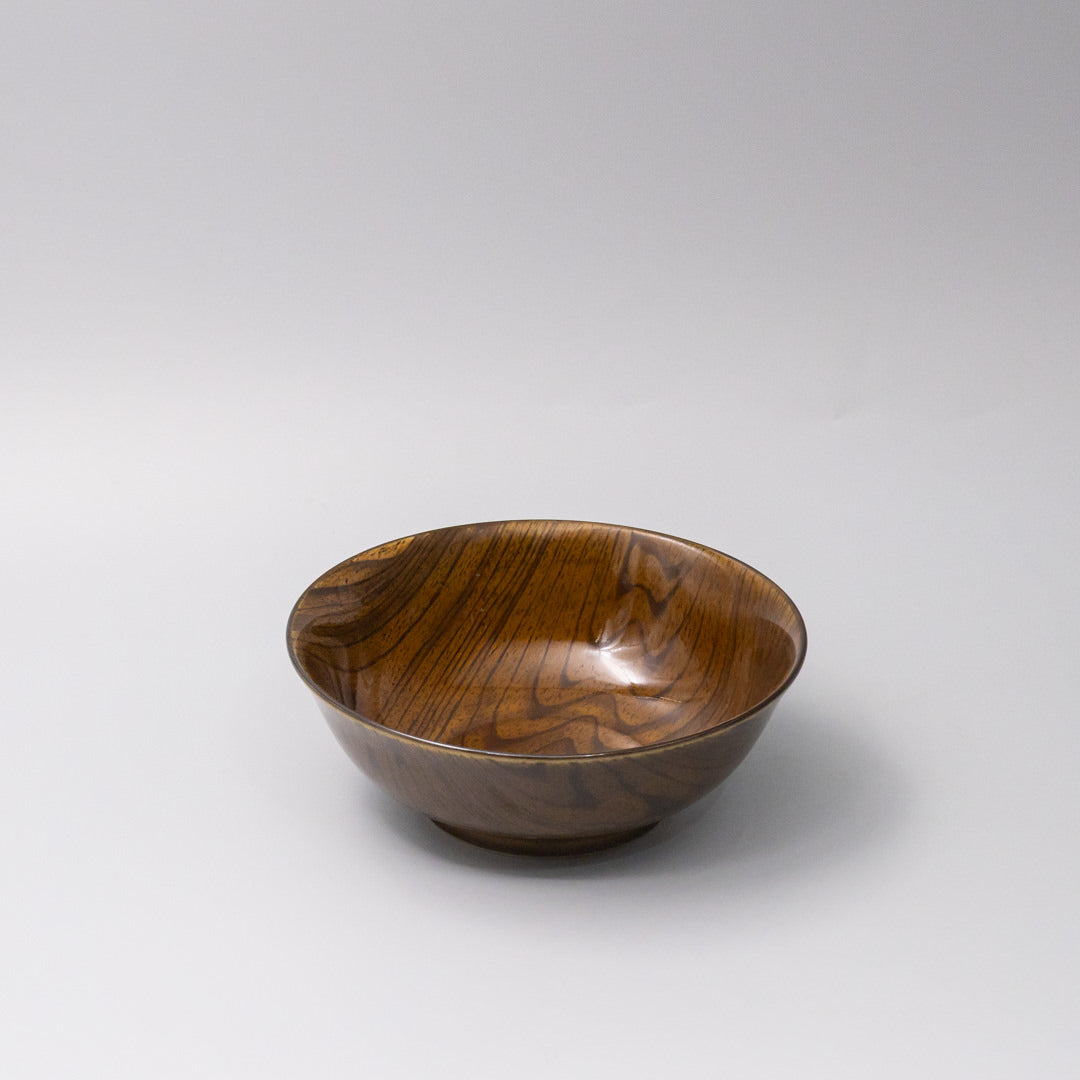Udon Bowl 19cm Dark Kurumi Glaze V637-C0519