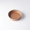 Plate High Rim 17cm Toffee Glaze V637-C0536