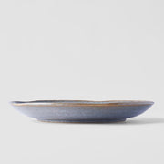 Plate Organic 23cm Steel Grey Glaze V637-C0600