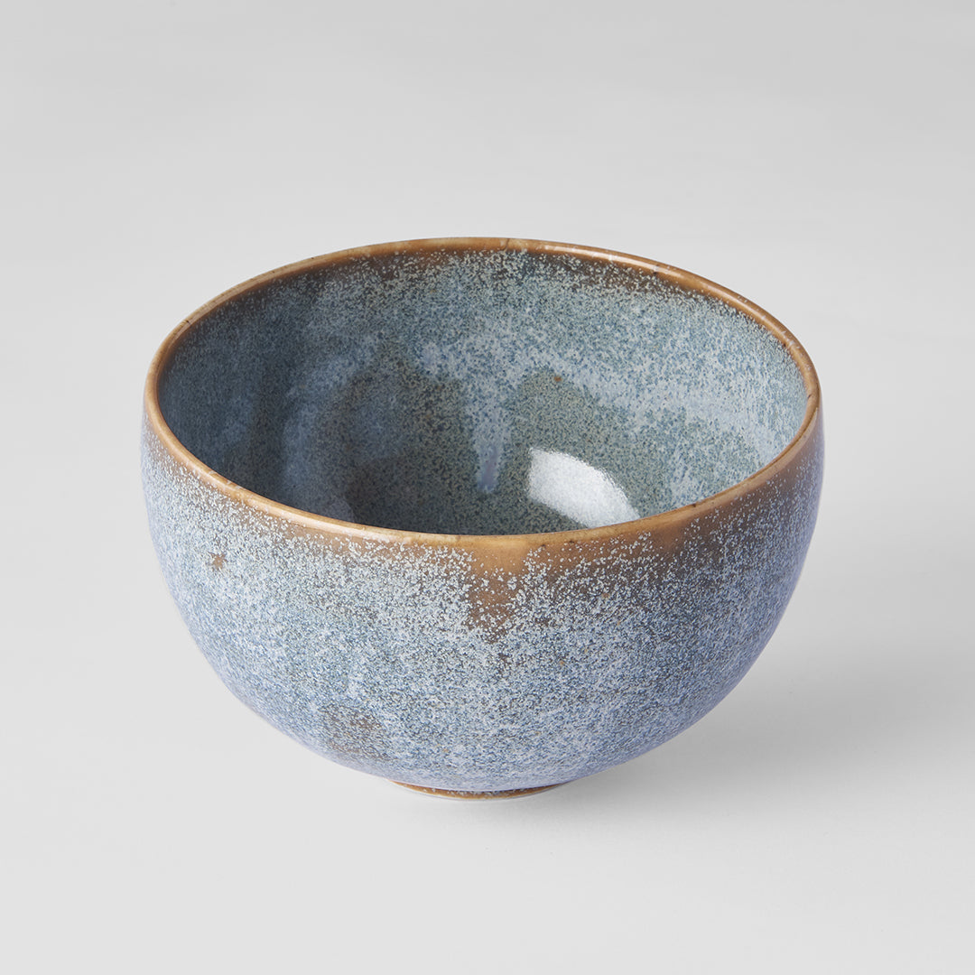Bowl 13cm Steel Grey Glaze V637-C0602