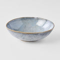 Bowl Oval 16cm Steel Grey Glaze V637-C0609