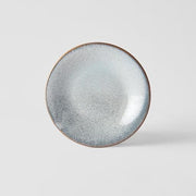 Tapas Plate 17cm Steel Grey Glaze V637-C0613