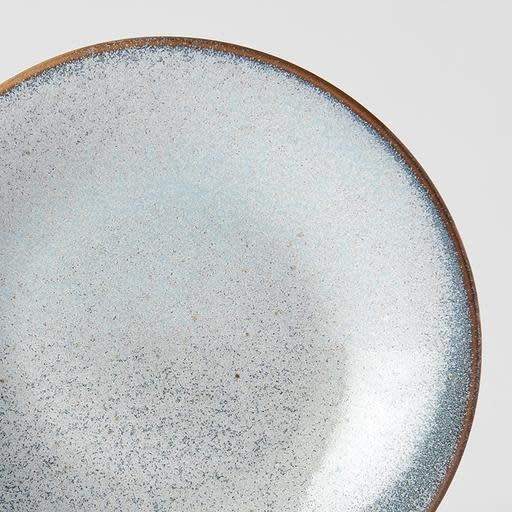 Tapas Plate 17cm Steel Grey Glaze V637-C0613