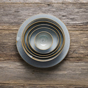 Tea Cup 120ml Steel Grey Glaze V637-C0614