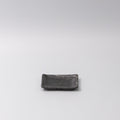 Sauce Dish 10cm Mamezara Black Contour Glaze V637-C0622