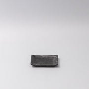 Sauce Dish 10cm Mamezara Black Contour Glaze V637-C0622