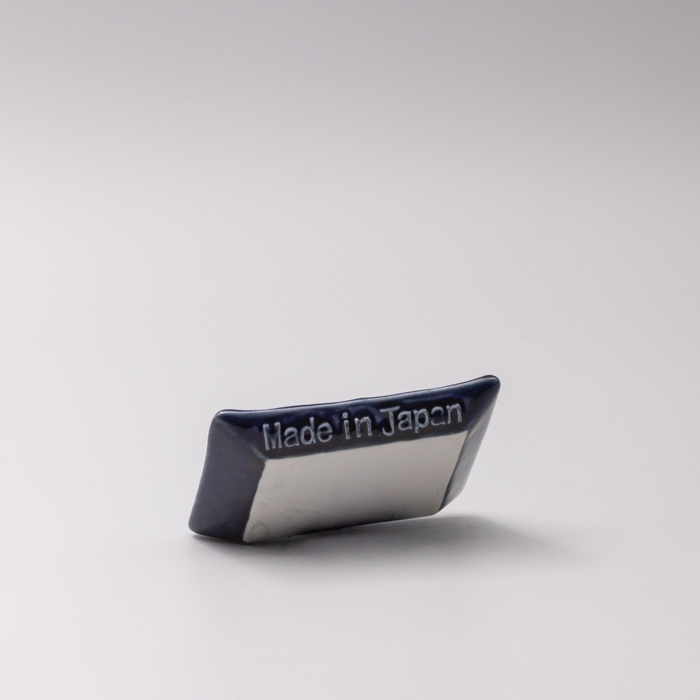 Sauce Dish 10cm Mamezara Blue Contour Glaze V637-C0624