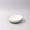 Bowl Oval 20cm Parchment White Glaze V637-C0640
