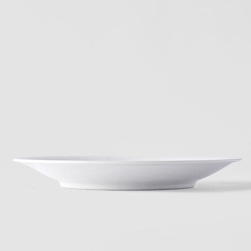 Side Plate 21cm Parchment White Glaze V637-C0644