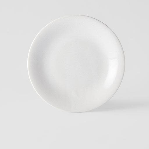 Side Plate 21cm Parchment White Glaze V637-C0644