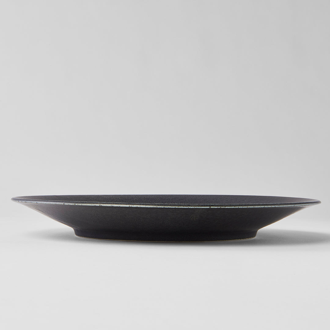 Dinner Plate 28cm BB Black Glaze V637-C0653