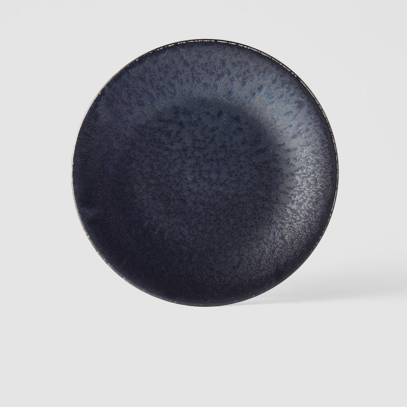 Side Plate 21cm BB Black Glaze V637-C0654