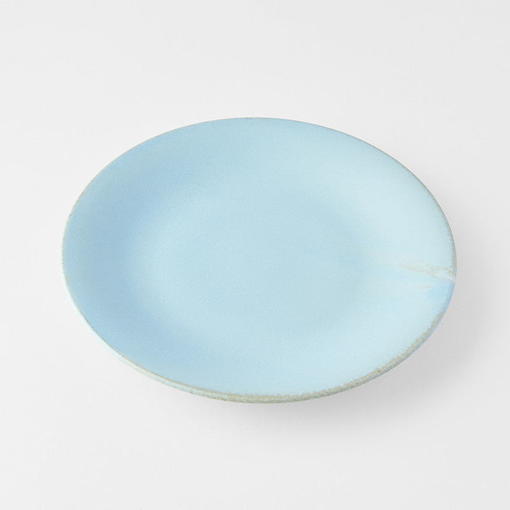 Side Plate 21cm Soda Blue Glaze V637-C0664