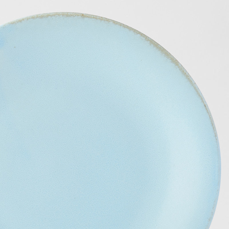 Side Plate 21cm Soda Blue Glaze V637-C0664
