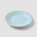 Tapas Plate 17cm Soda Blue Glaze V637-C0665