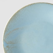 Tapas Plate 17cm Soda Blue Glaze V637-C0665