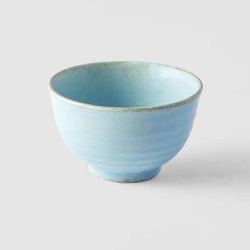 Tea Cup 8cm 120ml Soda Blue Glaze V637-C0666