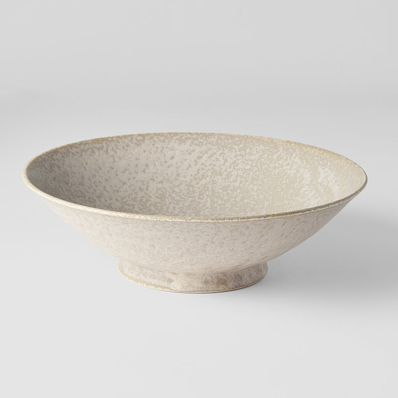 Ramen Bowl 24.5cm White Fade Glaze V637-C0668