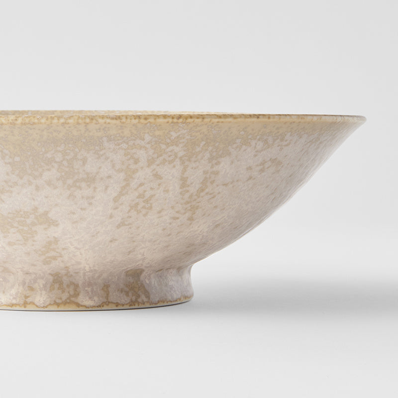 Ramen Bowl 24.5cm White Fade Glaze V637-C0668