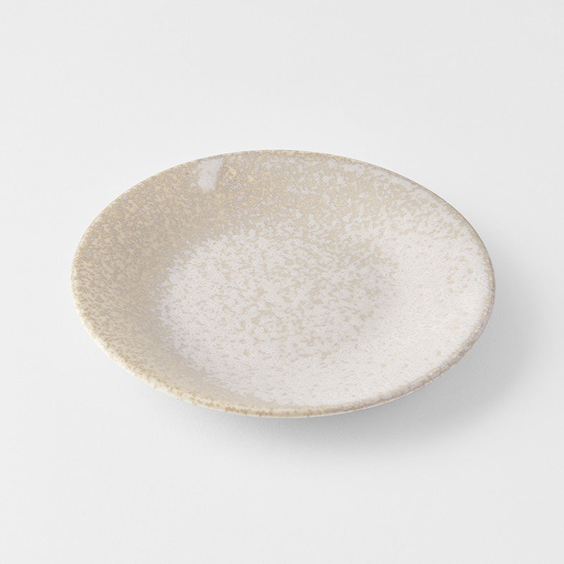 Tapas Plate 17cm White Fade Glaze V637-C0675