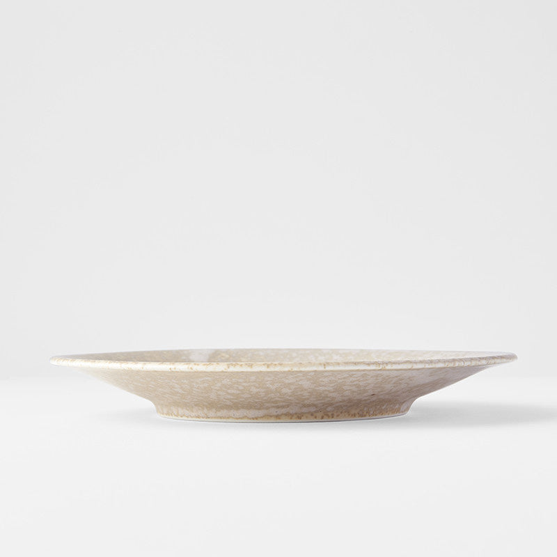 Tapas Plate 17cm White Fade Glaze V637-C0675