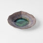 Plate Leaf Shape 16cm Midori Green Glaze V637-C0694