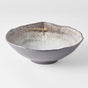 Bowl Irregular 22cm Akane Grey Glaze V637-C0695