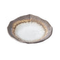 Plate Leaf Shape 16cm Akane Grey Glaze V637-C0697
