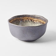 Bowl Organic 14.5cm Akane Grey Glaze V637-C0703