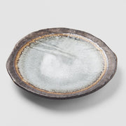 Dinner Plate Organic 27cm Akane Grey Glaze V637-C0705