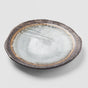 Dinner Plate Organic 27cm Akane Grey Glaze V637-C0705
