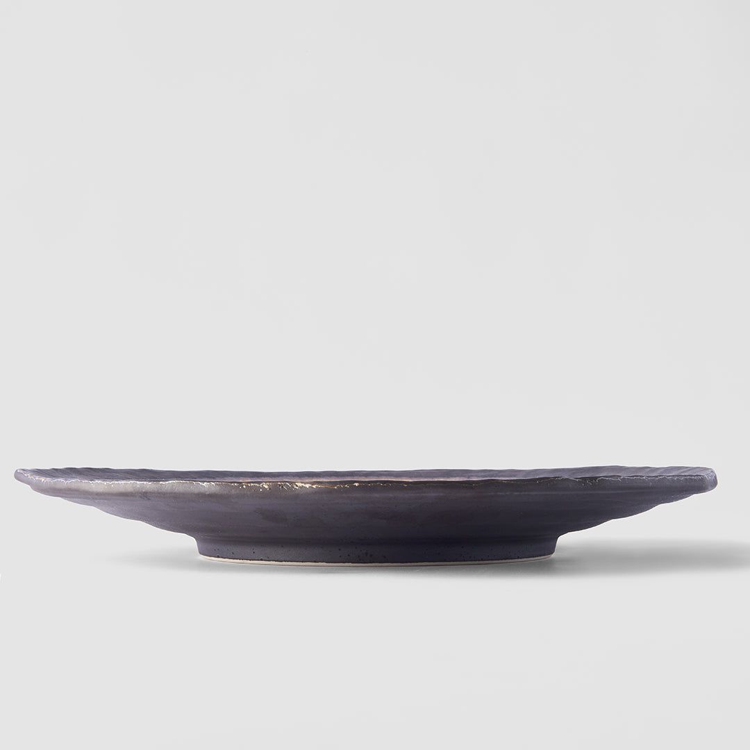 Dinner Plate Organic 27cm Akane Grey Glaze V637-C0705