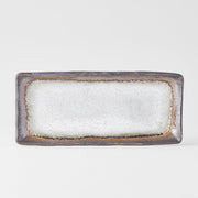 Plate Rectangular 29x12cm Akane Grey V637-C0706