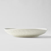 Dinner Plate Organic Shape 23cm Kanso Soft White Glaze V637-C0747