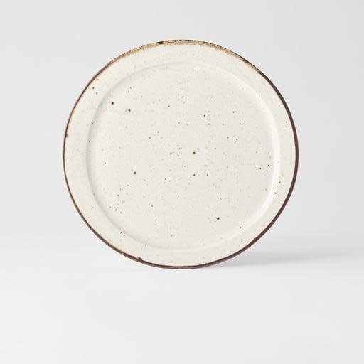 Plate Organic Flat 25.5cm Piro Piro Glaze V637-C0760