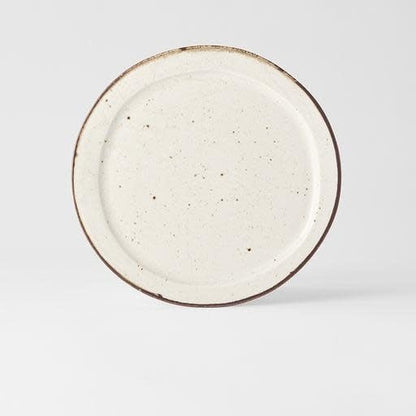Plate Organic Flat 25.5cm Piro Piro Glaze V637-C0760