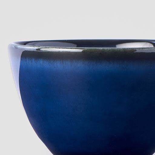 Sake Cup 4.5cm Sapphire Blue Glaze V637-C0766