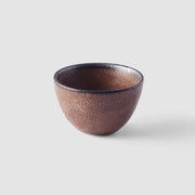 Sake Cup 4.5cm Cocoa Glaze V637-C0770