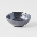Sauce Dish Organic 11cm Kanso Matte Black Glaze V637-C0775