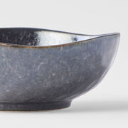 Sauce Dish Organic 11cm Kanso Matte Black Glaze V637-C0775