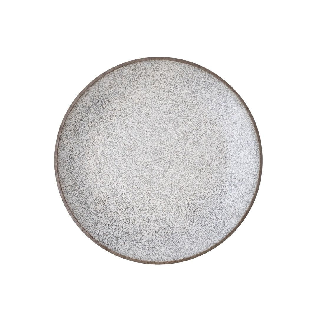 Dinner Plate 29cm Crazed Grey Glaze V637-C0875