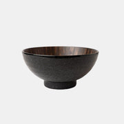 Bowl 19.5cm Bronze Converging Glaze V637-C0879